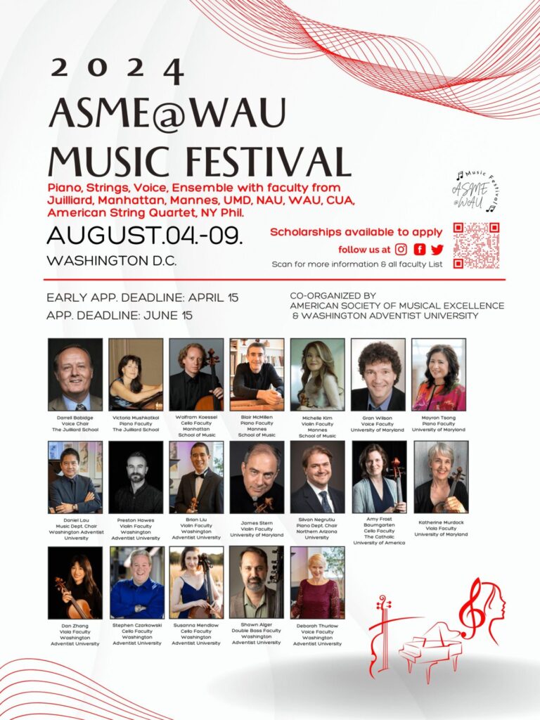 2024 asme@wau Music Festival Poster mini