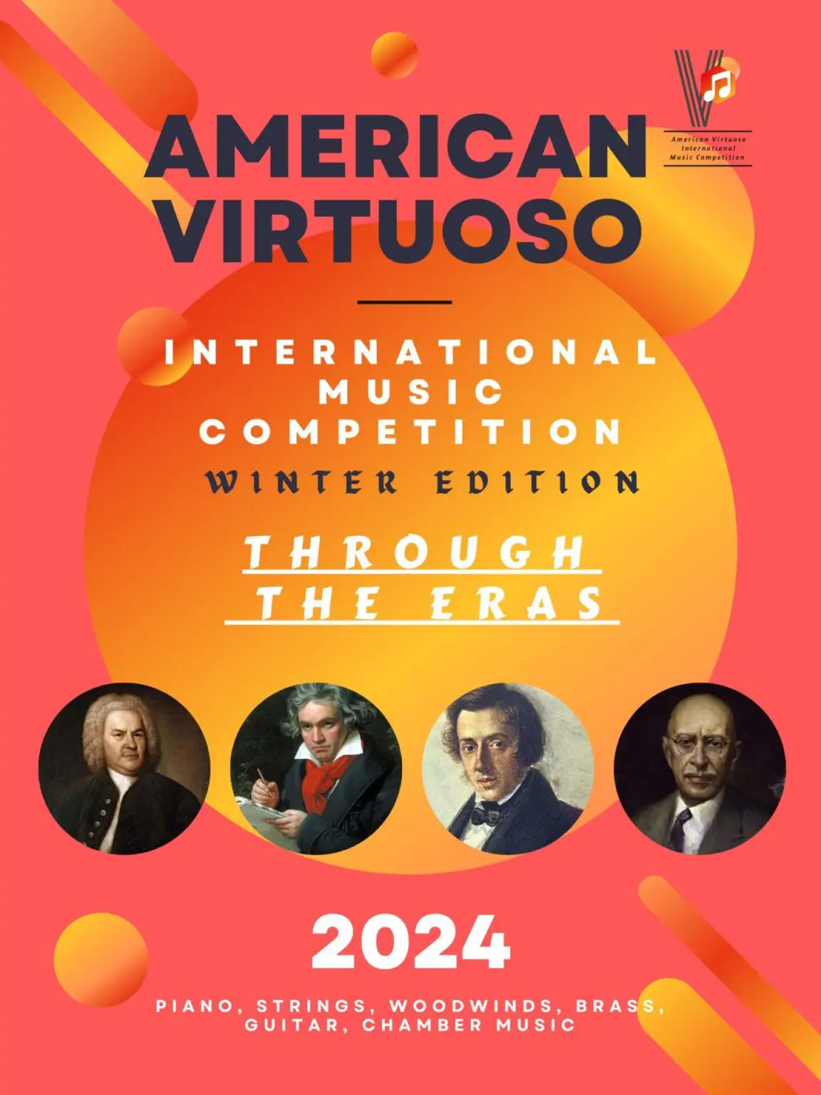 2024 American Virtuoso International Music Competition Winter Edition Virtical