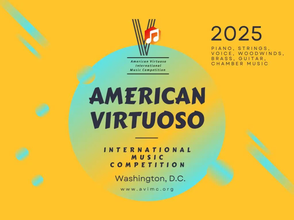 2025 American Society of Musical Excellence Poster Horizontal