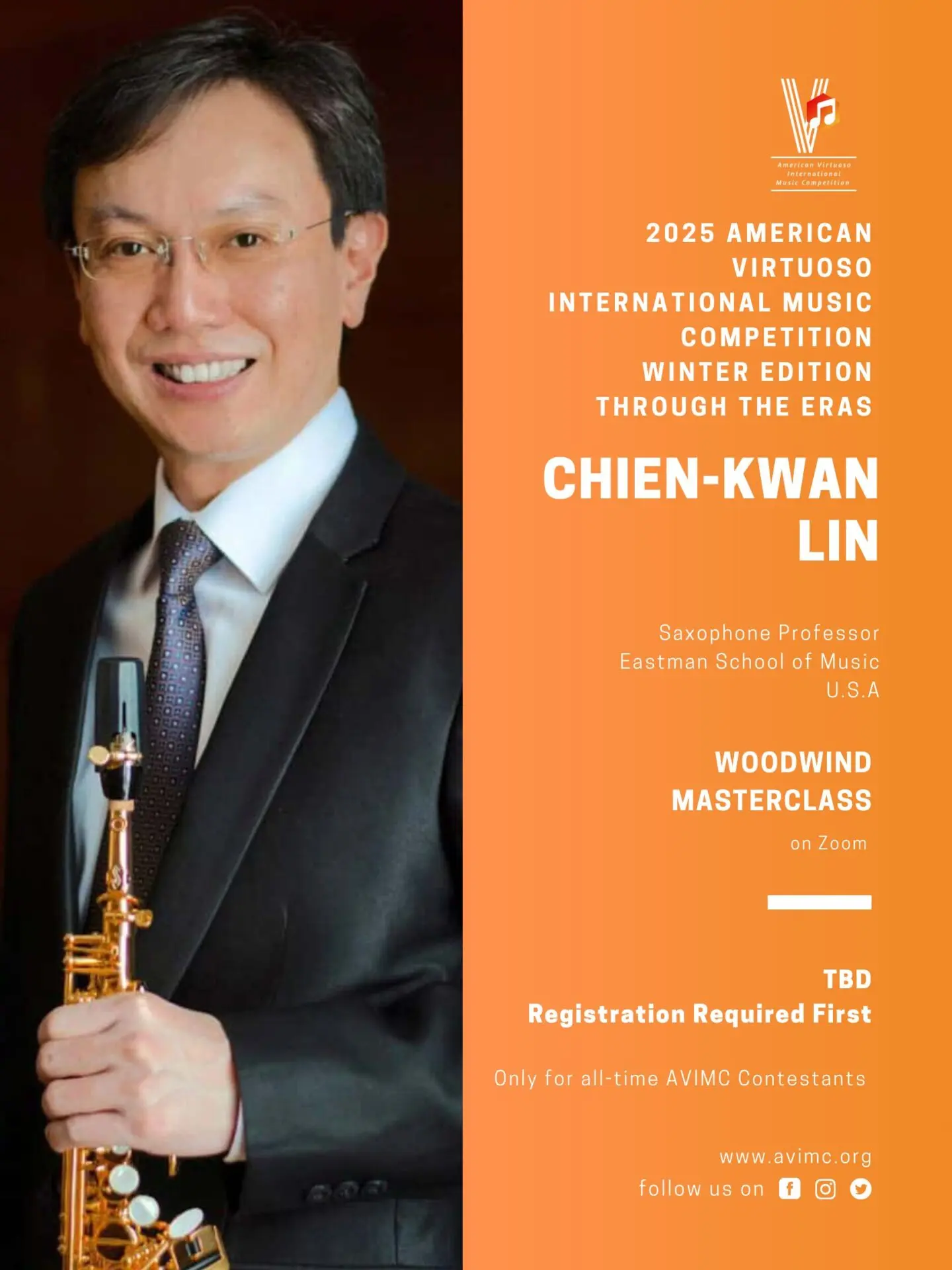 2025 American Virtuoso International Music Competition Woodwind Masterclass