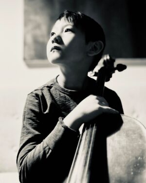 Headshot: Logan-cello-bw2
